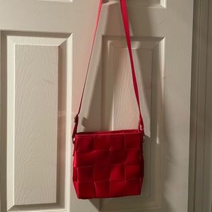 Race car Red Seat Belt Purse!